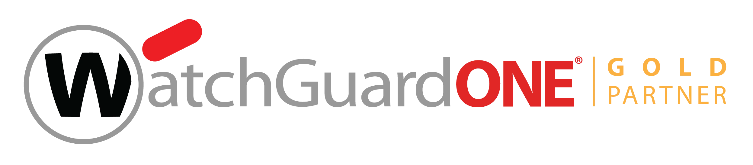 WatchGuardONE Gold Partner Logo